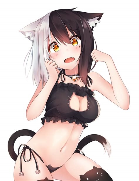 thicc catgirl nude