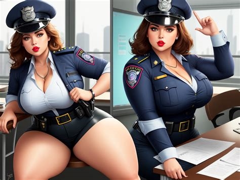 thicc police officer nude