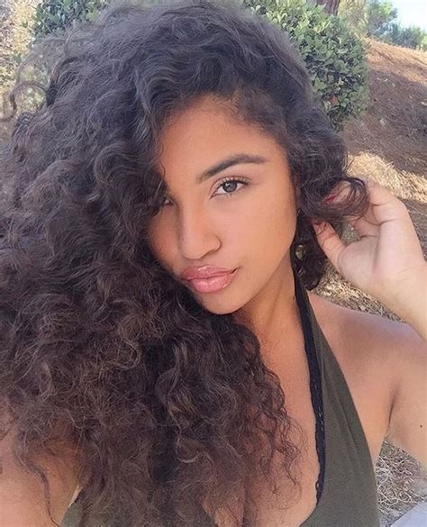 thick curly hair latina nude