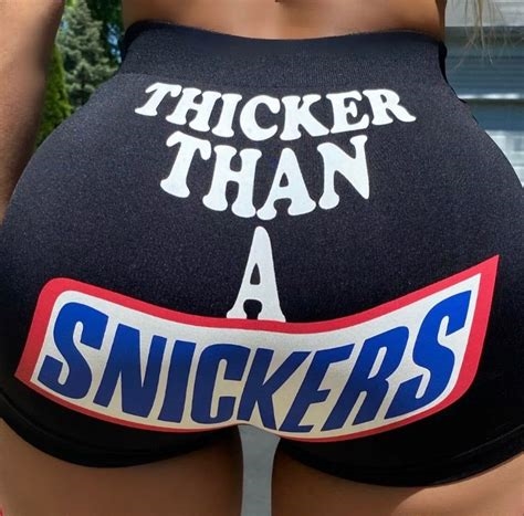 thicker than a sniker nude