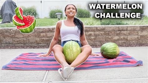 thigh crush watermelon nude