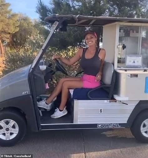 tiktok golf cart girl nude