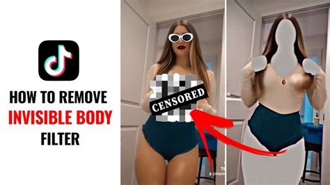 tiktok silhouette filter removed images nude