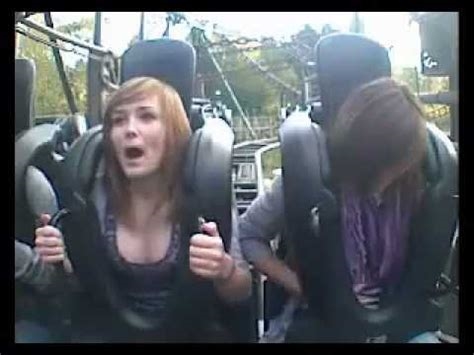 tits come out on roller coaster nude