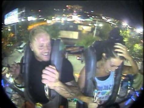 tits coming out on slingshot ride nude