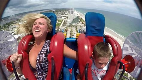 tits popping out on rides nude