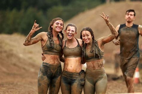 titty mud race nude