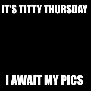 titty thursday nude