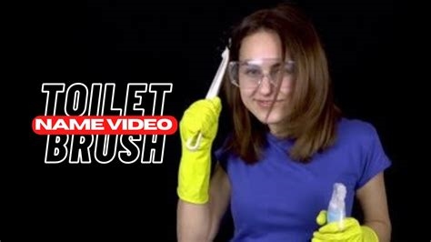 toilet brush girl video nude