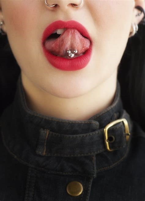 tongue piercing bj nude