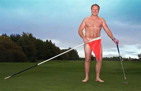 topless golfing nude