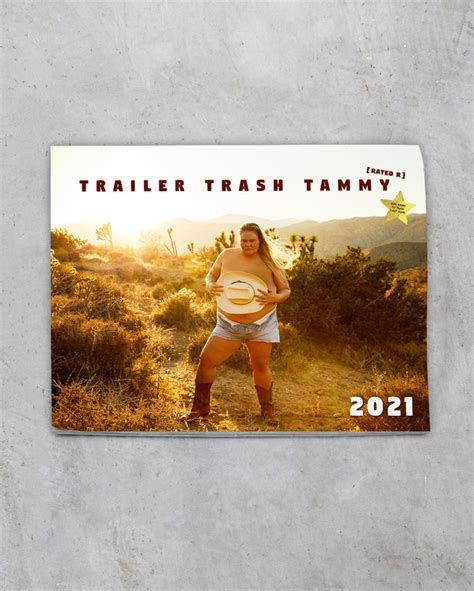 trailer trash tammy calendar 2020 nude