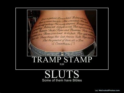 tramp stamps racist nude