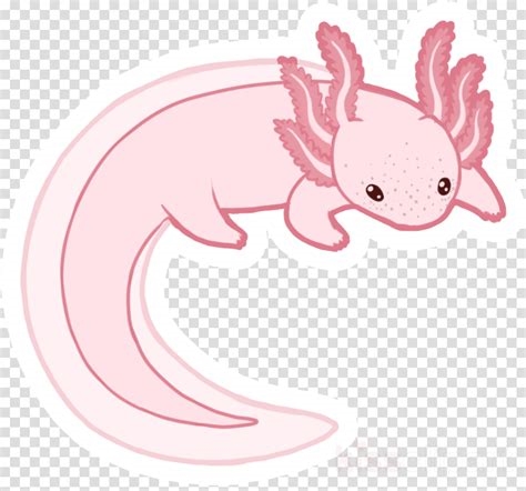 transparent axolotl nude