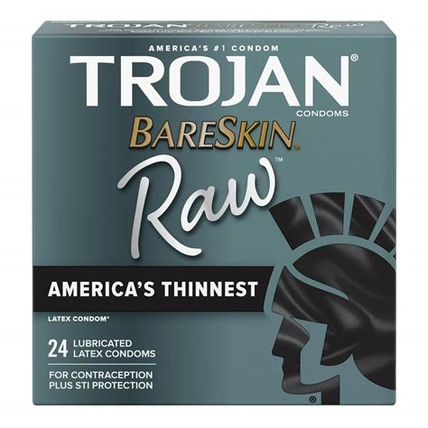 trojan raw condom nude