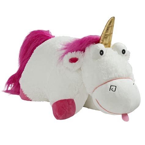 unicorn pillow plush nude