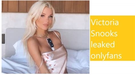 victoria snooks onlyfans leaked nude