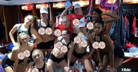 volleyball team twitter wisconsin nude