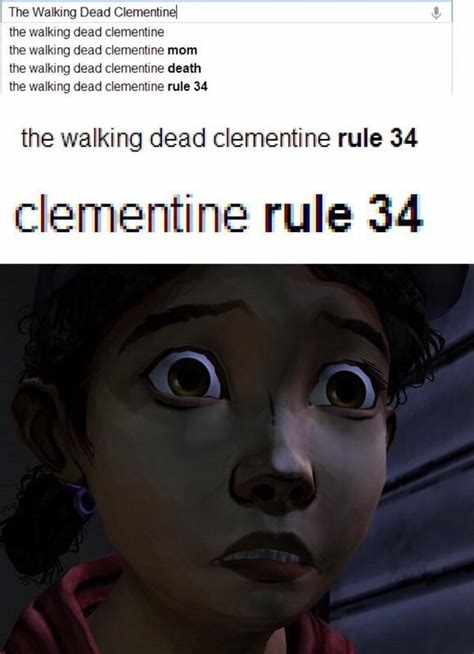 walking dead clementine rule 34 nude
