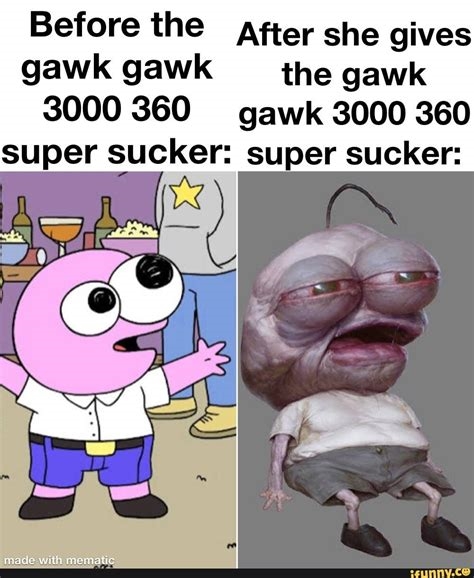 what does gawk gawk 3000 mean nude