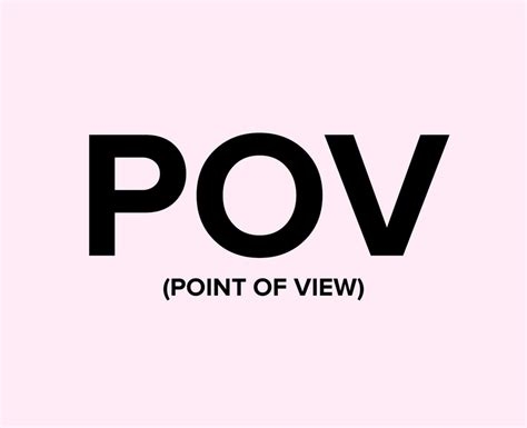 what does pov stand for in porn nude
