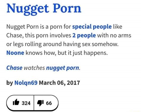what is nugger porn nude