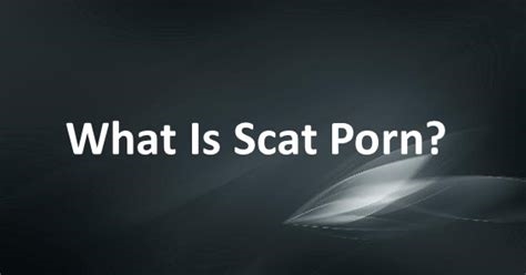 whats scat porn nude