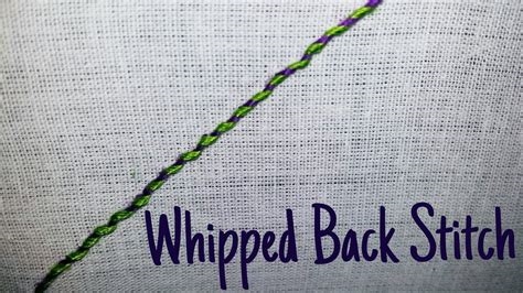 whipped stitch embroidery nude