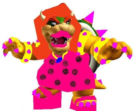 who is bowser's wife nude