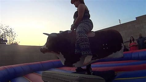 wife riding bull nude