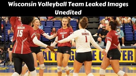 wisconsin volleyball team leak xvideos nude