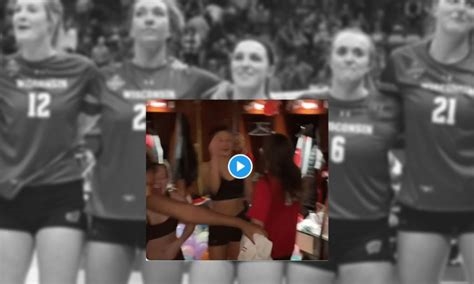 wisconsin volleyball team leakd nude