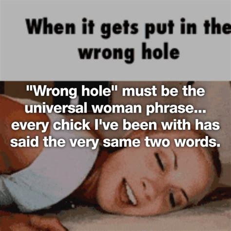wrong hole nude