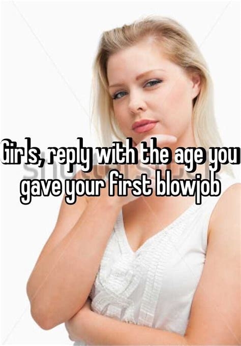 your first blowjob nude