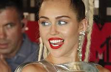 miley cyrus slip nipple nip flashes again snap complaints vma days naked after over just her