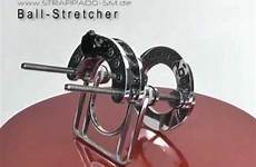 sm strappado ball torture cbt cock crusher stretcher plug produkte anwendung video
