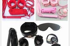 adult sex fetish toy bondage kit set 7pcs toys spain roleplay handcuffs blindfold handcuff rope whip gag restraint bdsm ball