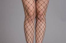 stockings fishnet length full mesh sexy