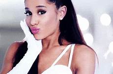 ariana wink icegif animated pout gloves