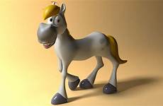 3d wallpaper horse cartoon model cgi animal preview size click full