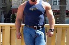 big brawny sexy studs men jeans man hot bears guys beefy mature hairy jean dads hombres tumblr choose board guardado