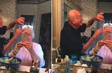 grandpa grandma hair fixing twitter grandmas godupdates true real pennington amy life viral doing