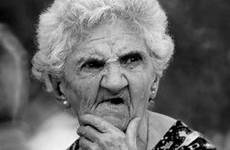lady old confused imgflip granny meme licking
