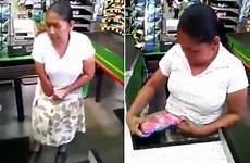 shoplifting hiding shopper stunned hears entire shoplifter handed