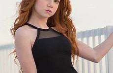 red girl redhead capaldi dress francesca cute girls young preteen hair dresses teen little pretty sally ginger miller beautiful tweens