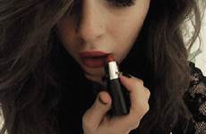 lipstick gif google brunette red ba makeup gifs putting matte