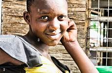 african africa girls young teenage girl year old tanzania pretty stock posing camera east children alamy moshi similar