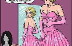 sissy tg caption crossdressing cartoon captions mtf transformation transgender life female trans tumblr boy saved
