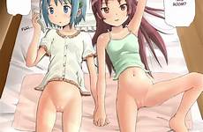 pussy girls sayaka bottomless magica madoka casual uncensored top legs tank spread xxx female red back hair related posts edit