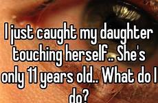 daughter caught touching old